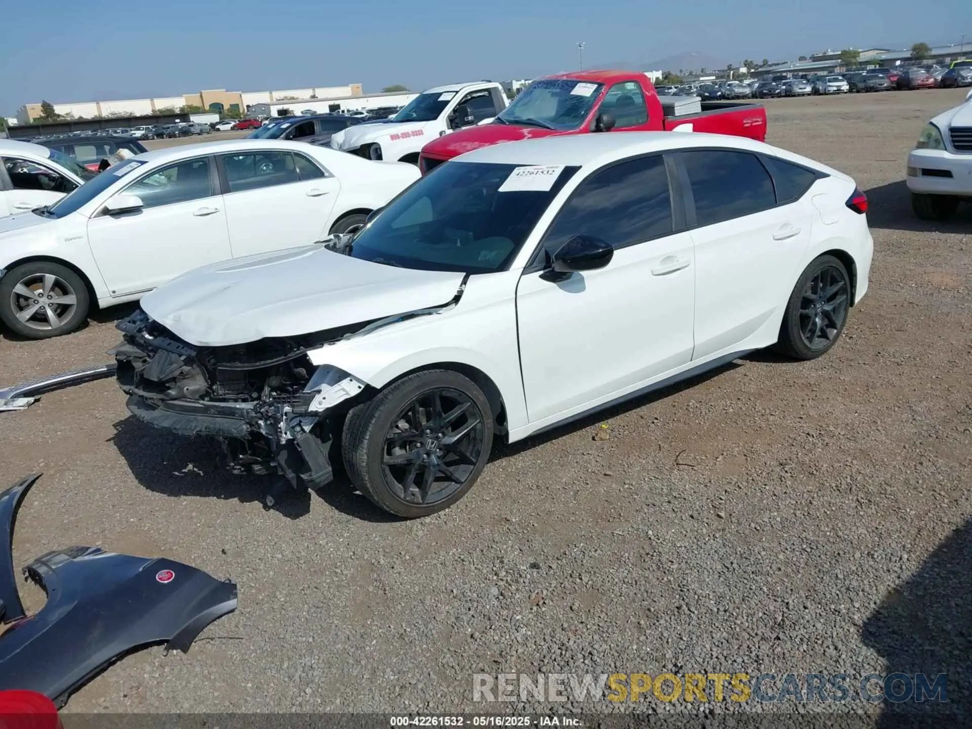 2 Photograph of a damaged car 19XFL2H86RE002234 HONDA CIVIC 2024