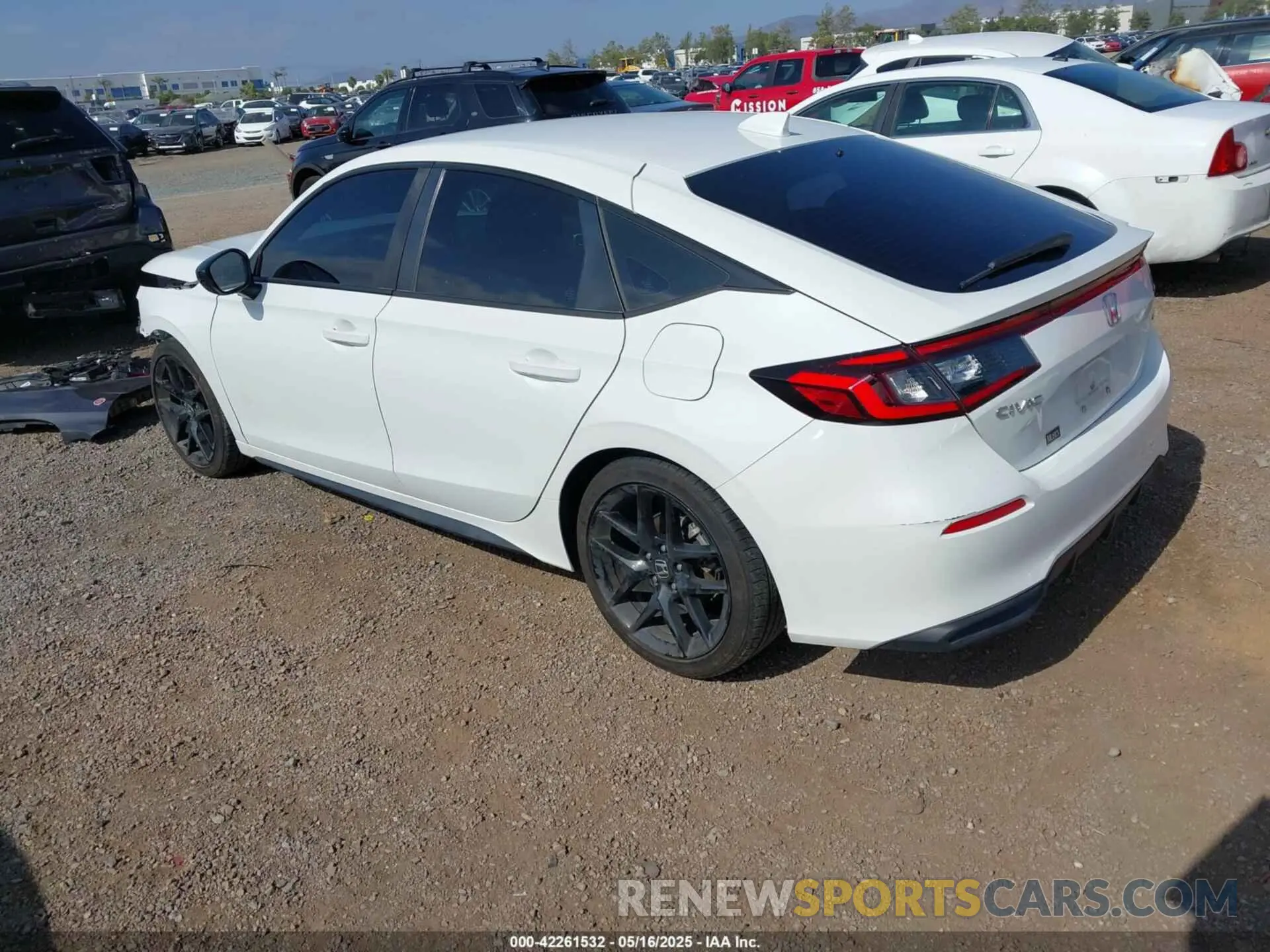 3 Photograph of a damaged car 19XFL2H86RE002234 HONDA CIVIC 2024