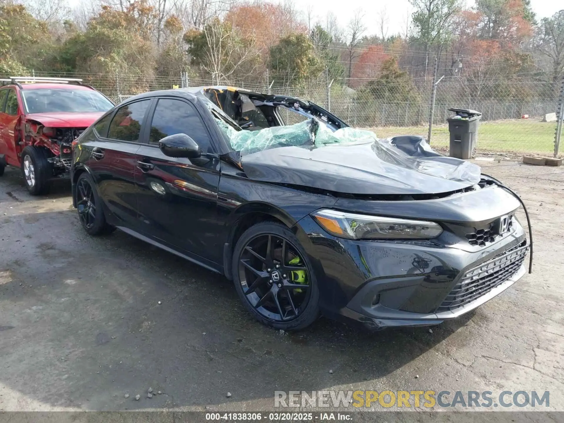 1 Photograph of a damaged car 19XFL2H86RE002380 HONDA CIVIC 2024