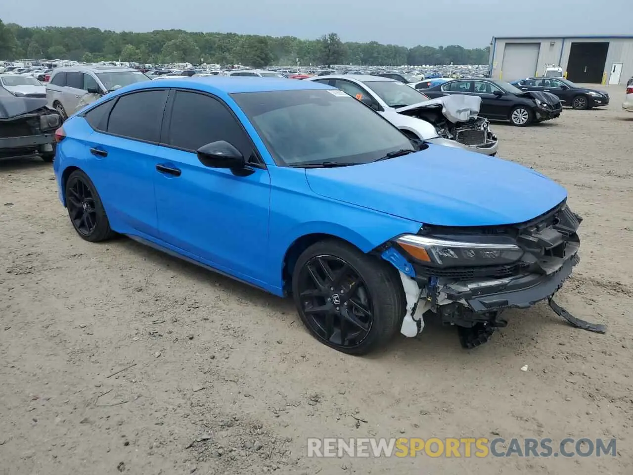 4 Photograph of a damaged car 19XFL2H86RE003397 HONDA CIVIC 2024