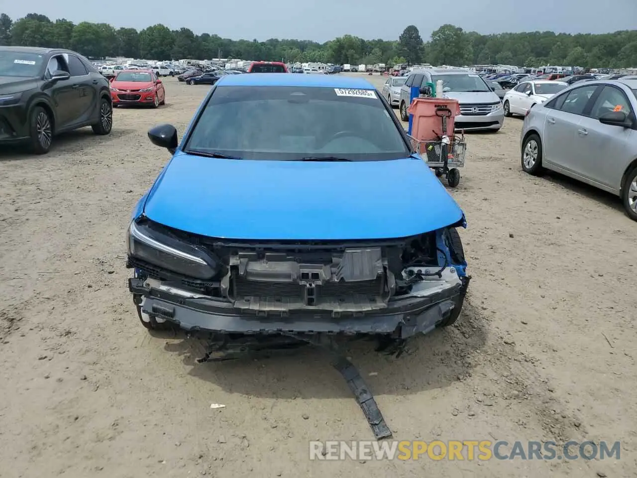 5 Photograph of a damaged car 19XFL2H86RE003397 HONDA CIVIC 2024