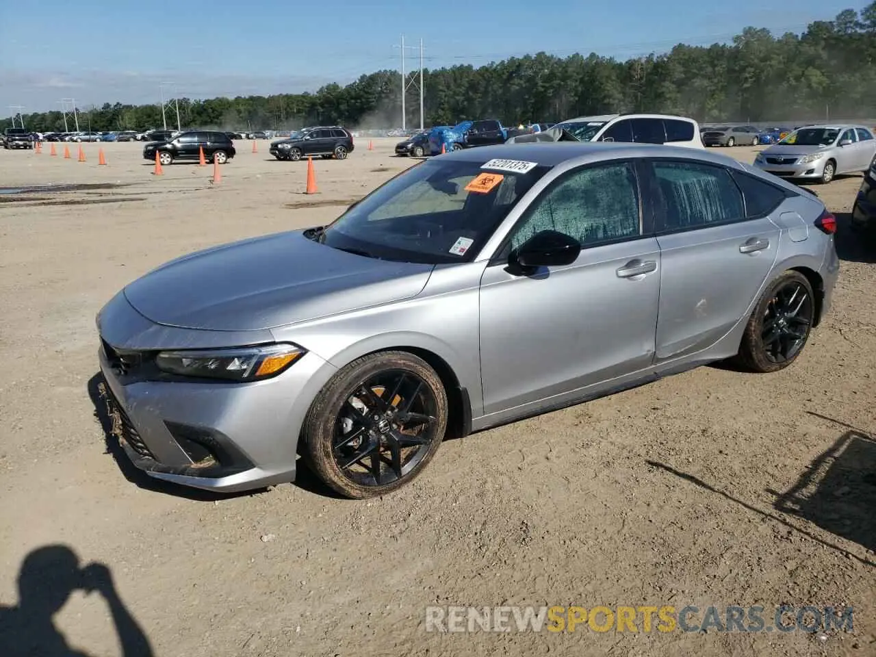 1 Photograph of a damaged car 19XFL2H86RE005957 HONDA CIVIC 2024