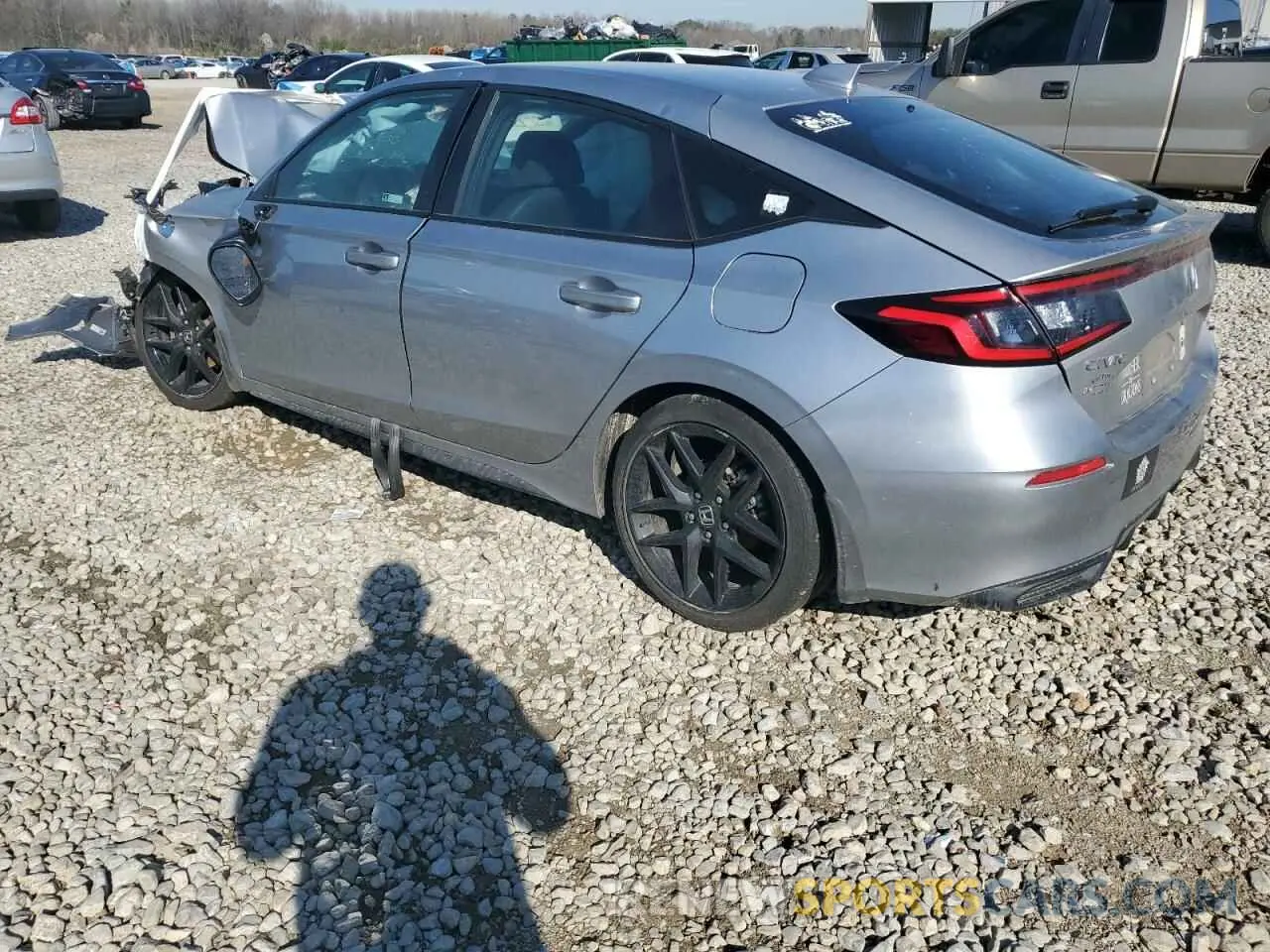 2 Photograph of a damaged car 19XFL2H86RE019115 HONDA CIVIC 2024
