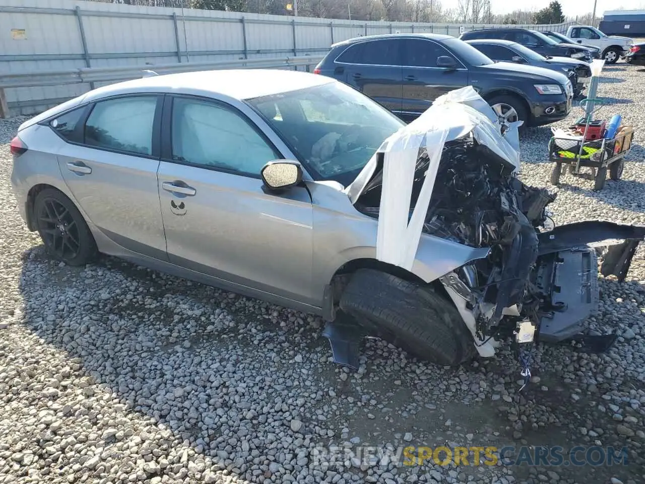 4 Photograph of a damaged car 19XFL2H86RE019115 HONDA CIVIC 2024