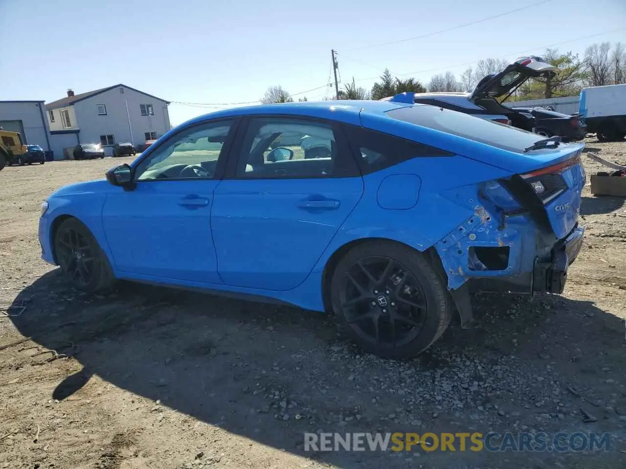 2 Photograph of a damaged car 19XFL2H86RE021771 HONDA CIVIC 2024