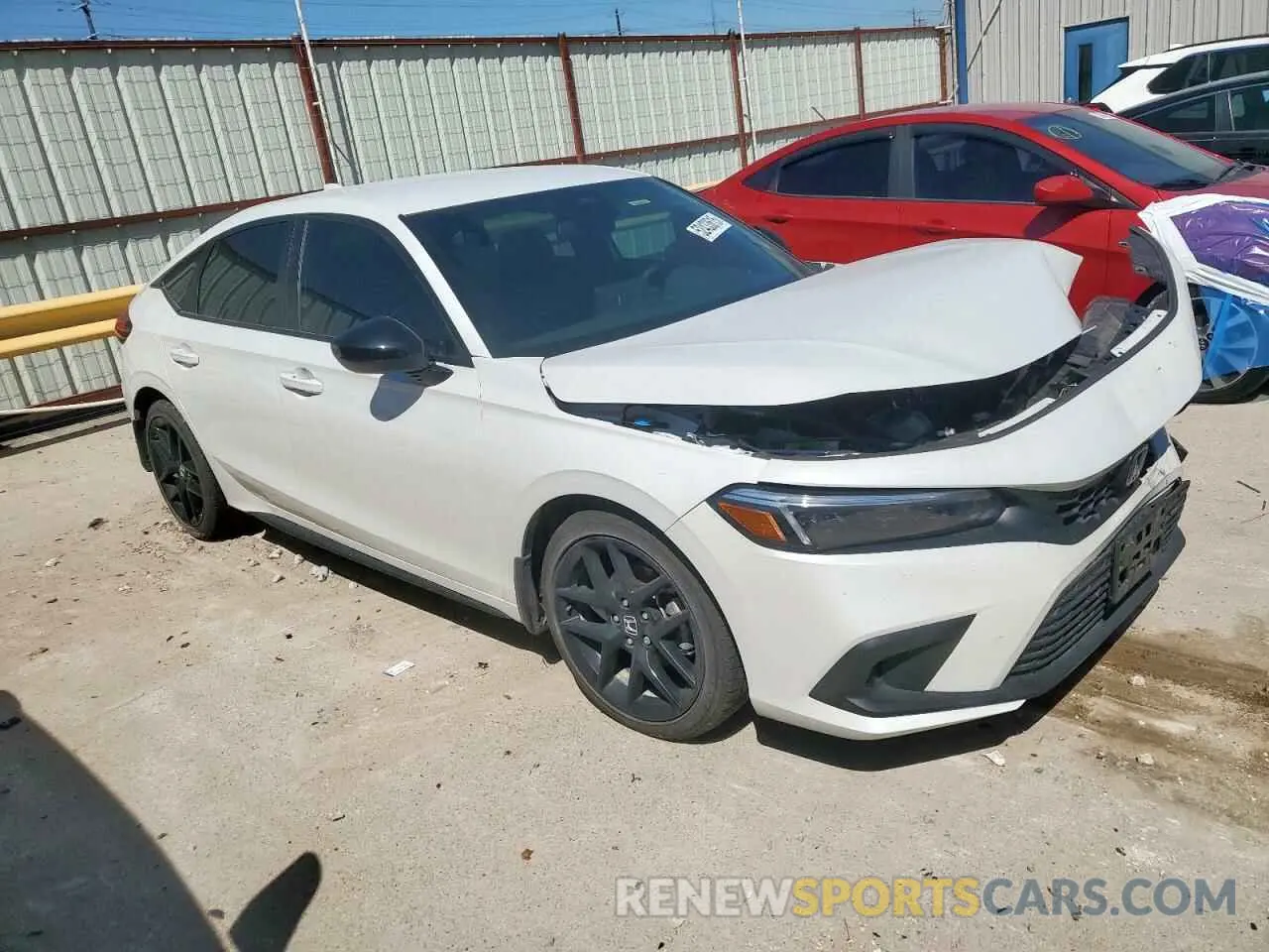 4 Photograph of a damaged car 19XFL2H86RE024847 HONDA CIVIC 2024