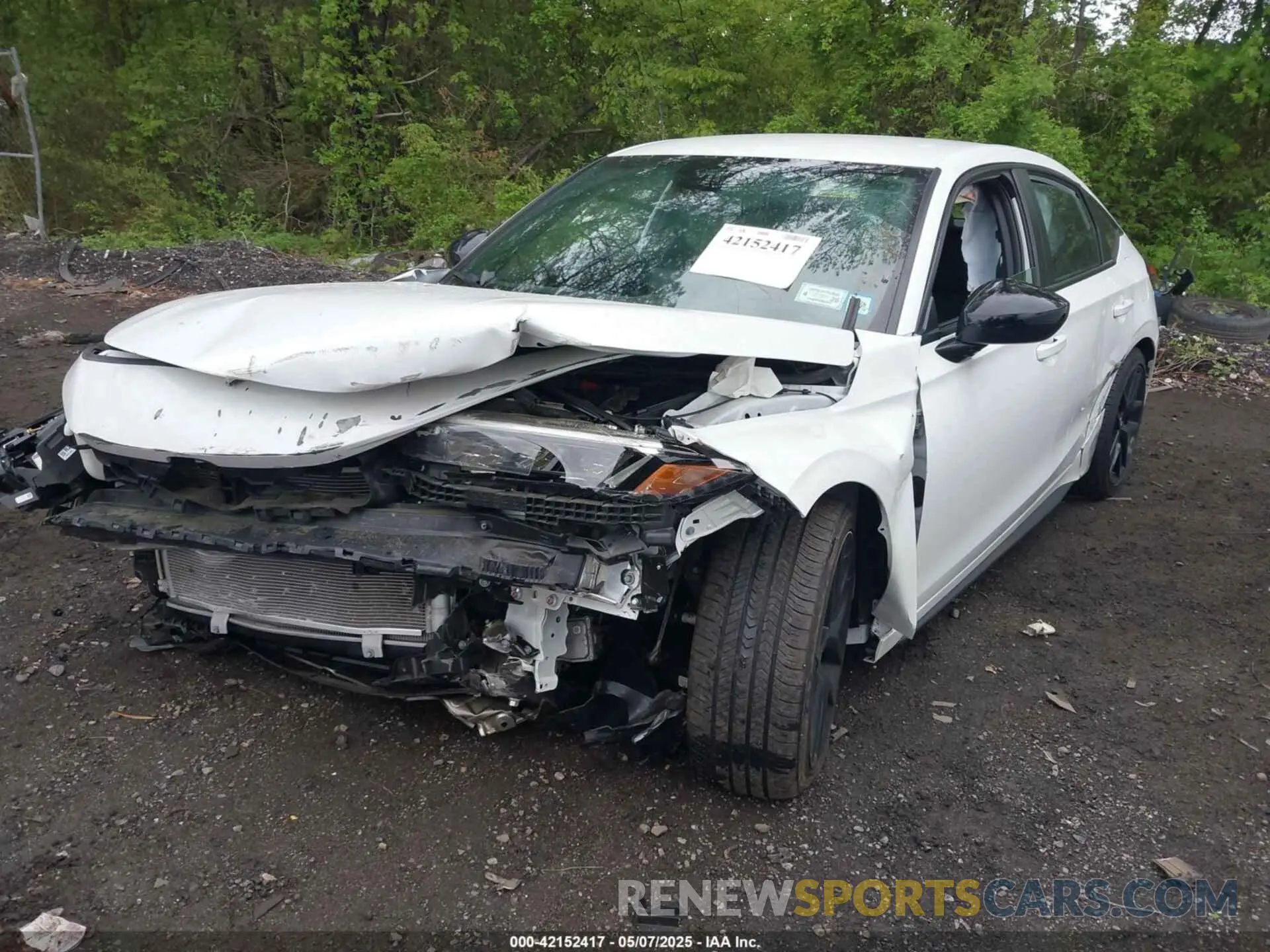 2 Photograph of a damaged car 19XFL2H87RE021858 HONDA CIVIC 2024