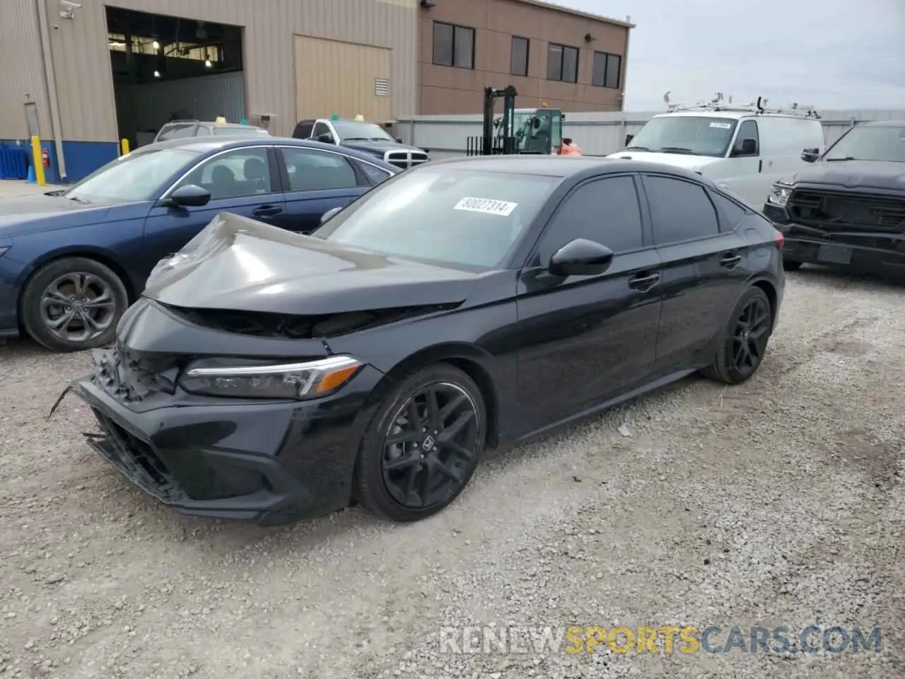 1 Photograph of a damaged car 19XFL2H88RE016717 HONDA CIVIC 2024