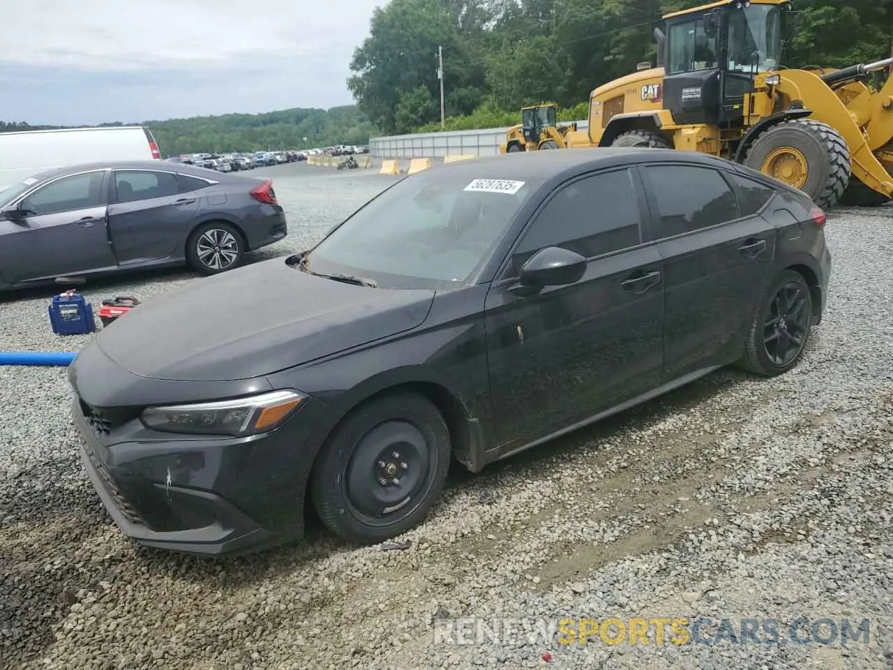 1 Photograph of a damaged car 19XFL2H88RE023960 HONDA CIVIC 2024