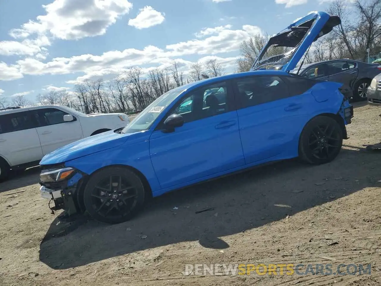 1 Photograph of a damaged car 19XFL2H88RE029130 HONDA CIVIC 2024