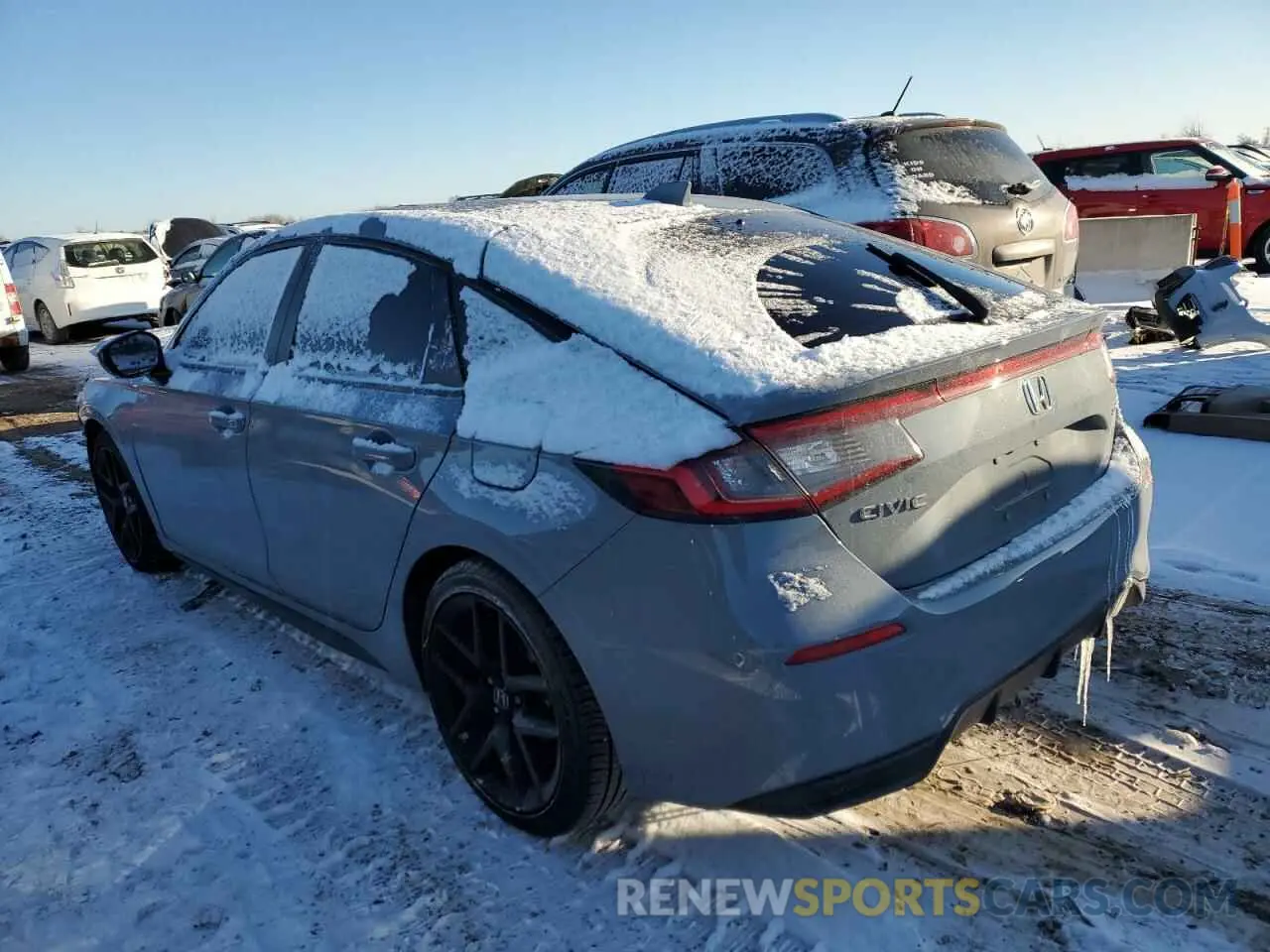 2 Photograph of a damaged car 19XFL2H88RE039849 HONDA CIVIC 2024