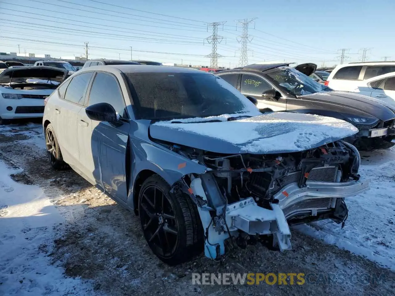 4 Photograph of a damaged car 19XFL2H88RE039849 HONDA CIVIC 2024
