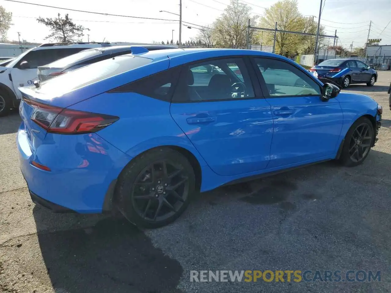 3 Photograph of a damaged car 19XFL2H89RE011509 HONDA CIVIC 2024