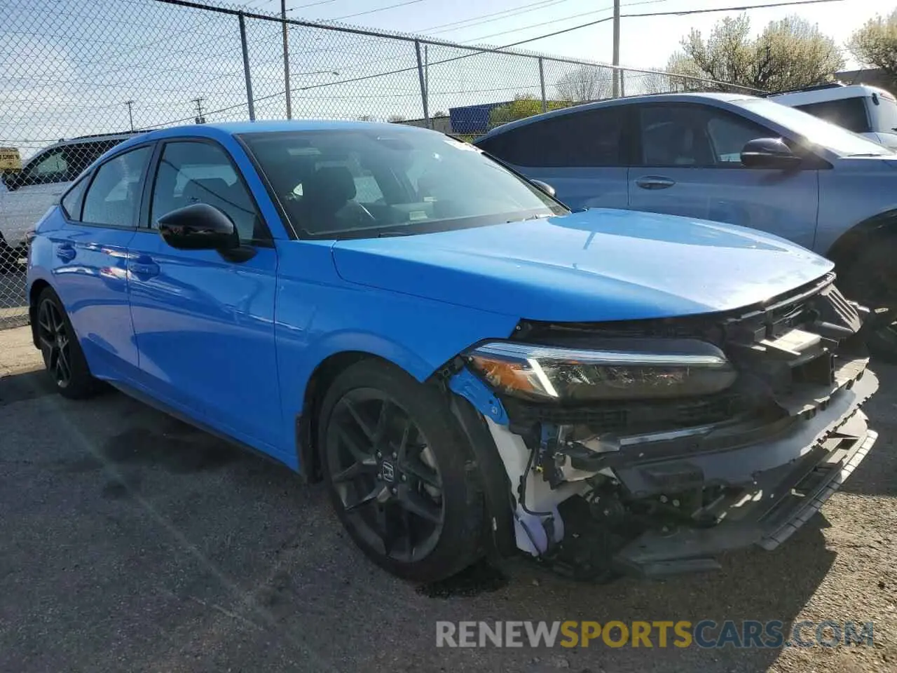 4 Photograph of a damaged car 19XFL2H89RE011509 HONDA CIVIC 2024
