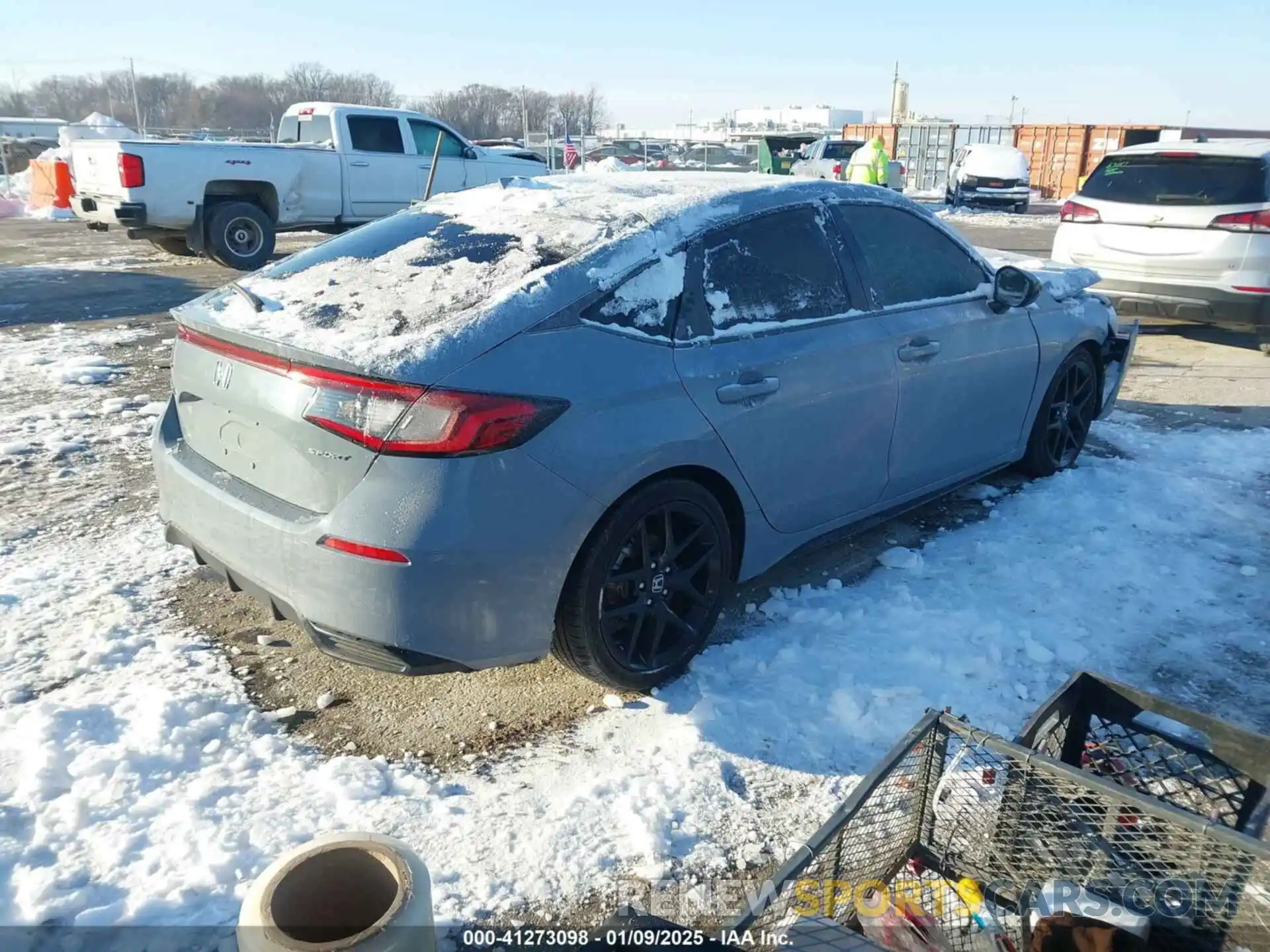 4 Photograph of a damaged car 19XFL2H89RE023532 HONDA CIVIC 2024