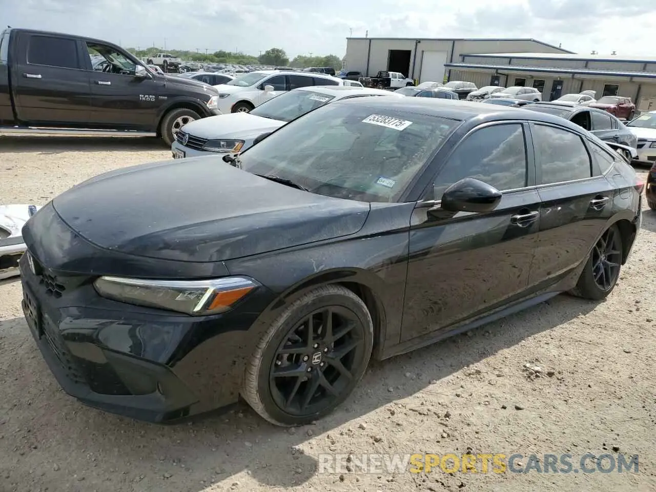 1 Photograph of a damaged car 19XFL2H89RE023949 HONDA CIVIC 2024