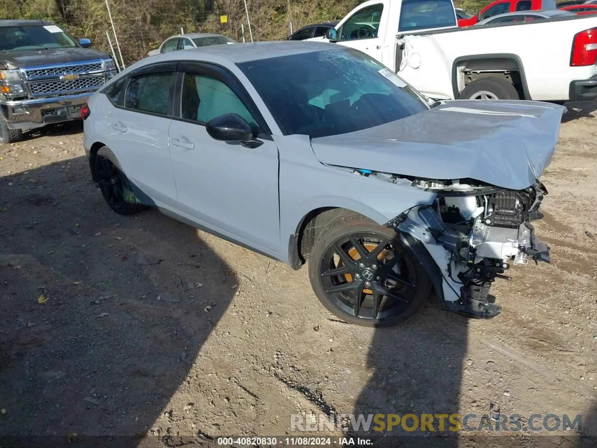 1 Photograph of a damaged car 19XFL2H89RE025541 HONDA CIVIC 2024