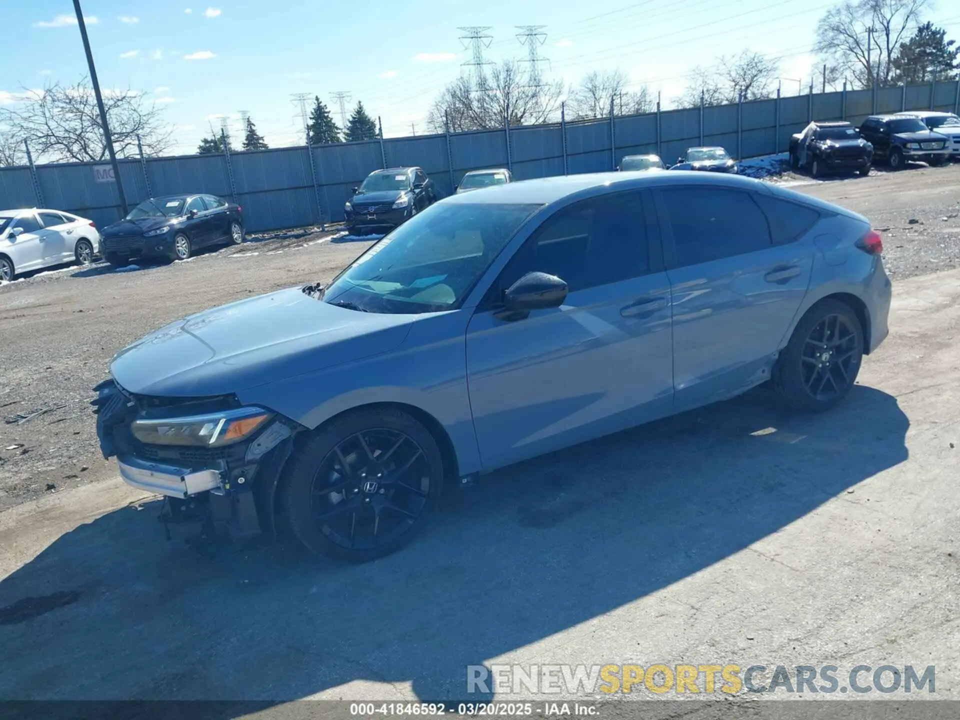 2 Photograph of a damaged car 19XFL2H89RE026690 HONDA CIVIC 2024