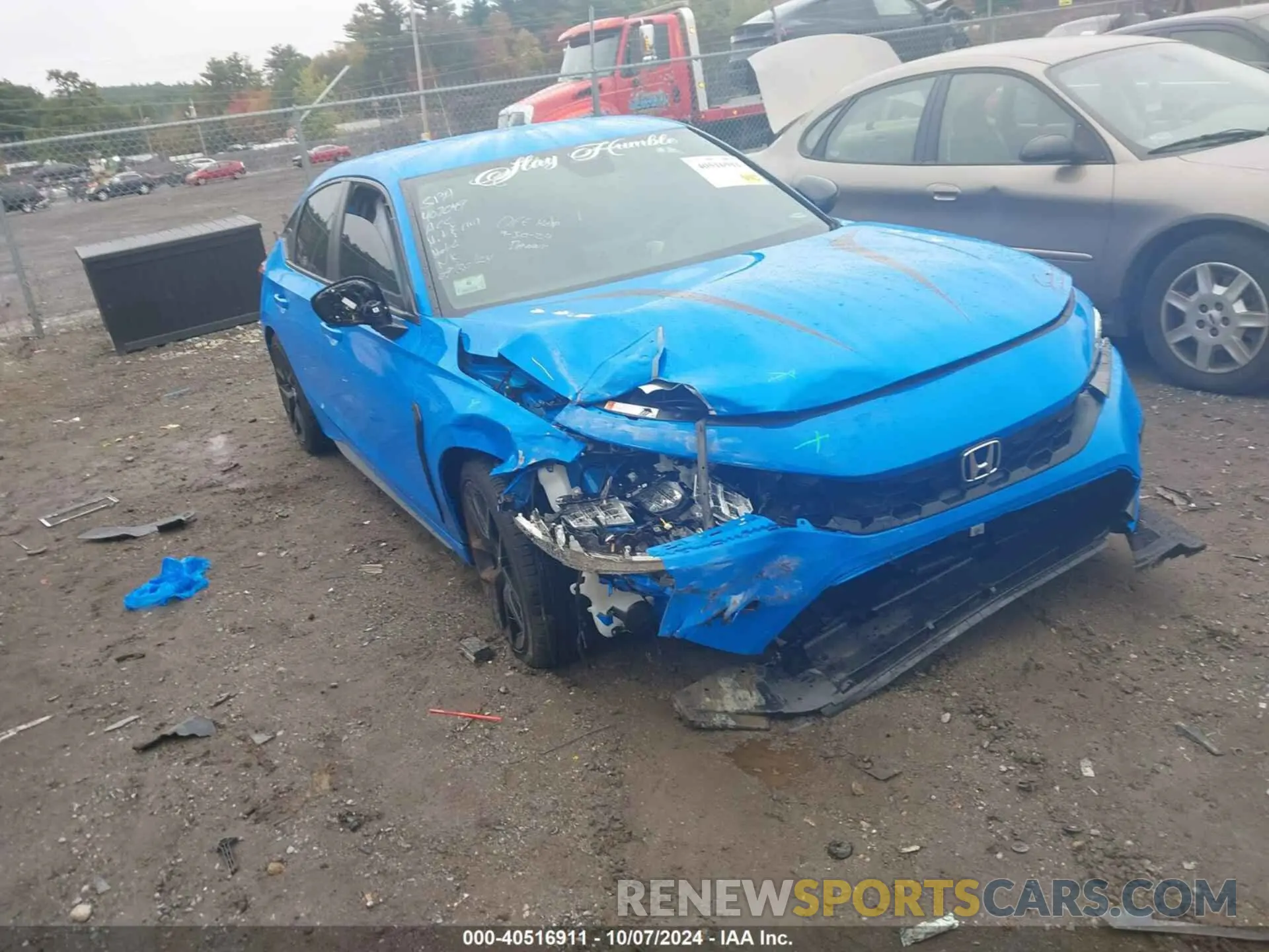 1 Photograph of a damaged car 19XFL2H89RE028147 HONDA CIVIC 2024