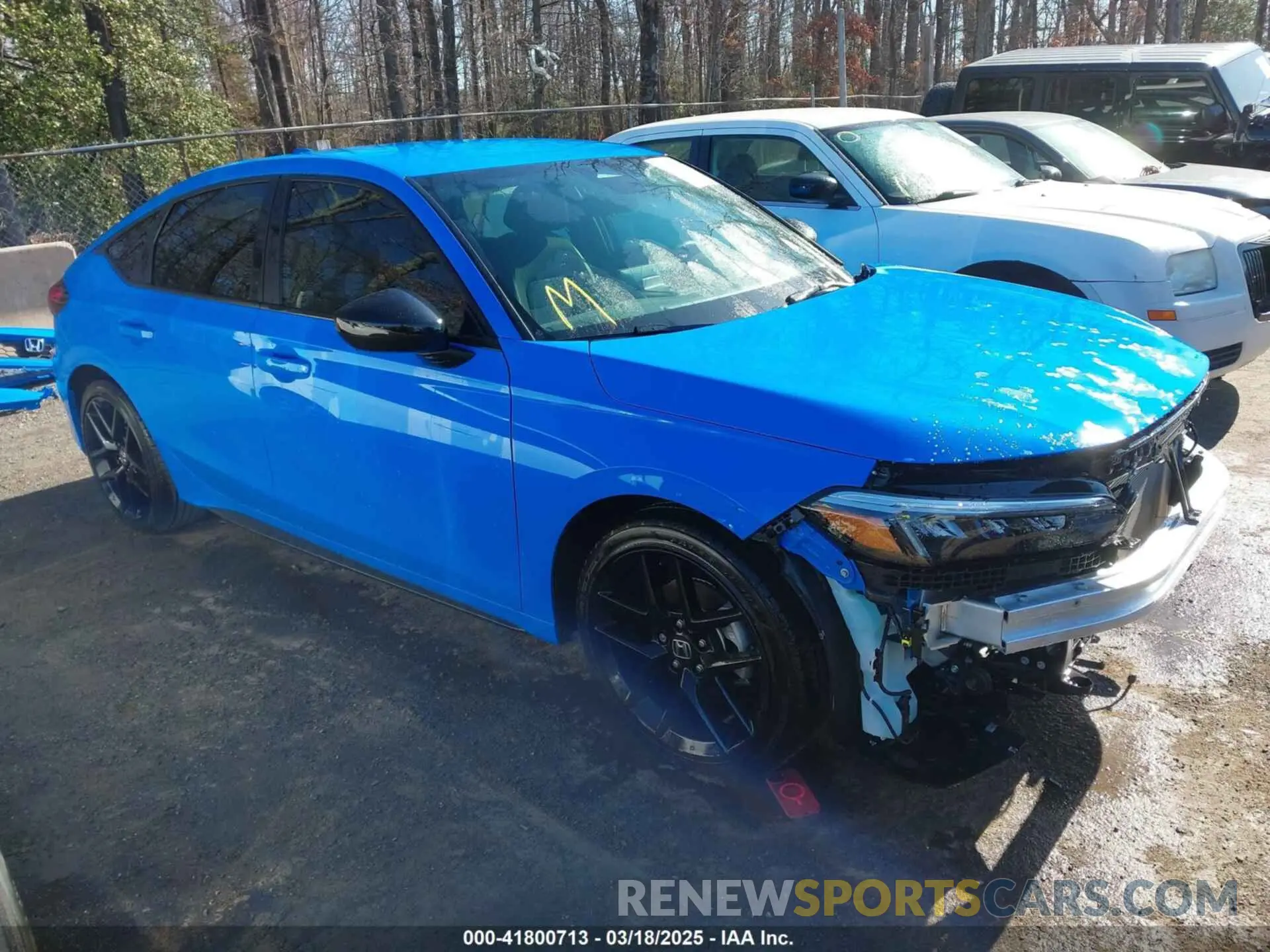 1 Photograph of a damaged car 19XFL2H89RE042016 HONDA CIVIC 2024