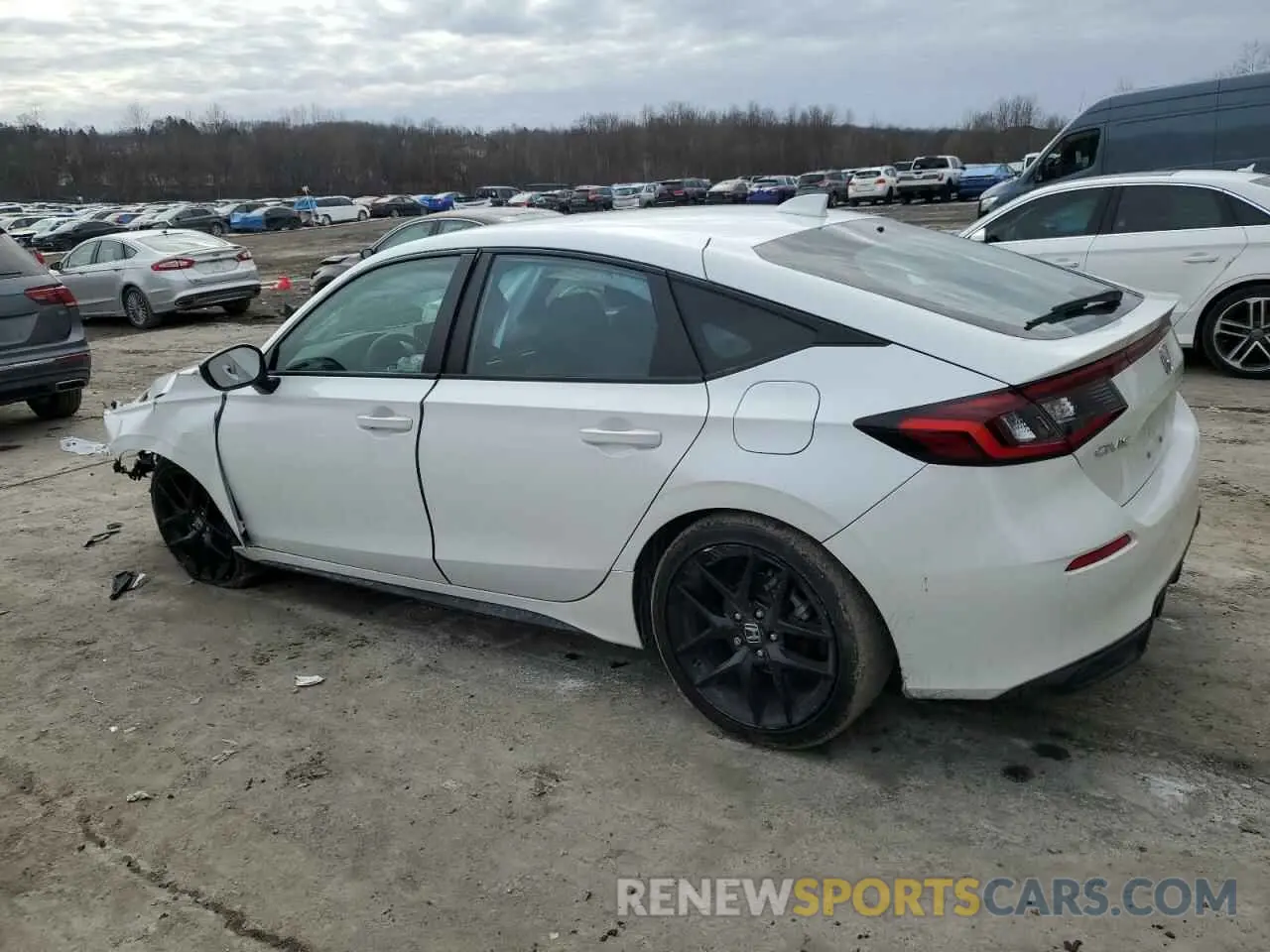 2 Photograph of a damaged car 19XFL2H8XRE000499 HONDA CIVIC 2024
