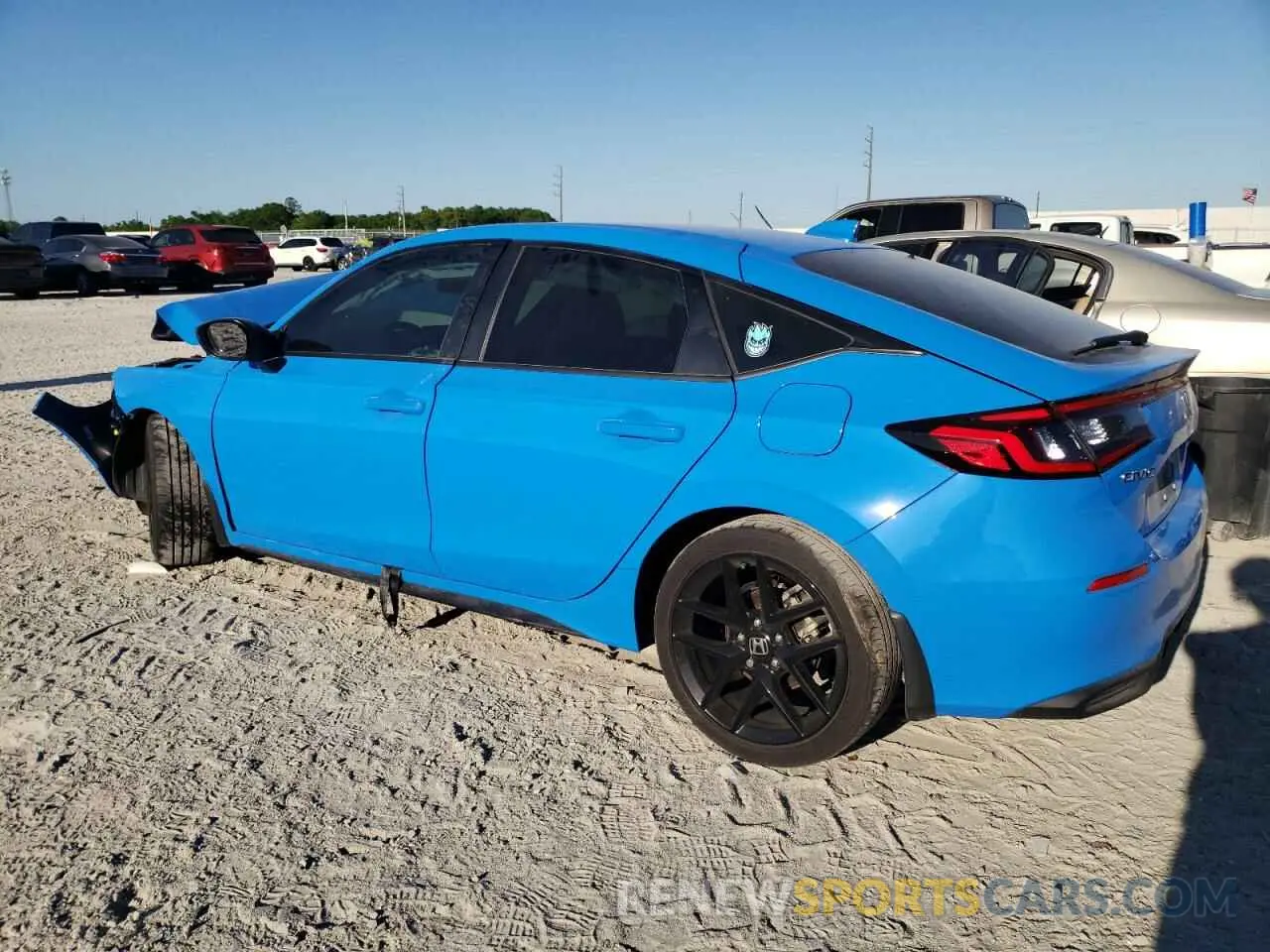2 Photograph of a damaged car 19XFL2H8XRE010286 HONDA CIVIC 2024