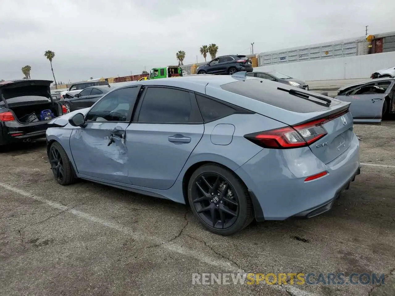 2 Photograph of a damaged car 19XFL2H8XRE016072 HONDA CIVIC 2024