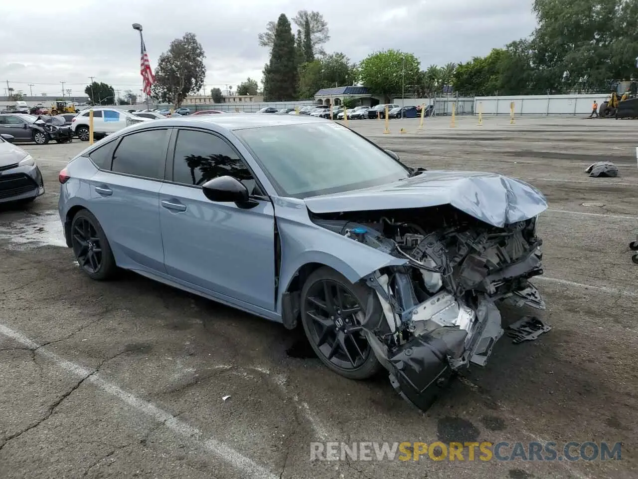 4 Photograph of a damaged car 19XFL2H8XRE016072 HONDA CIVIC 2024