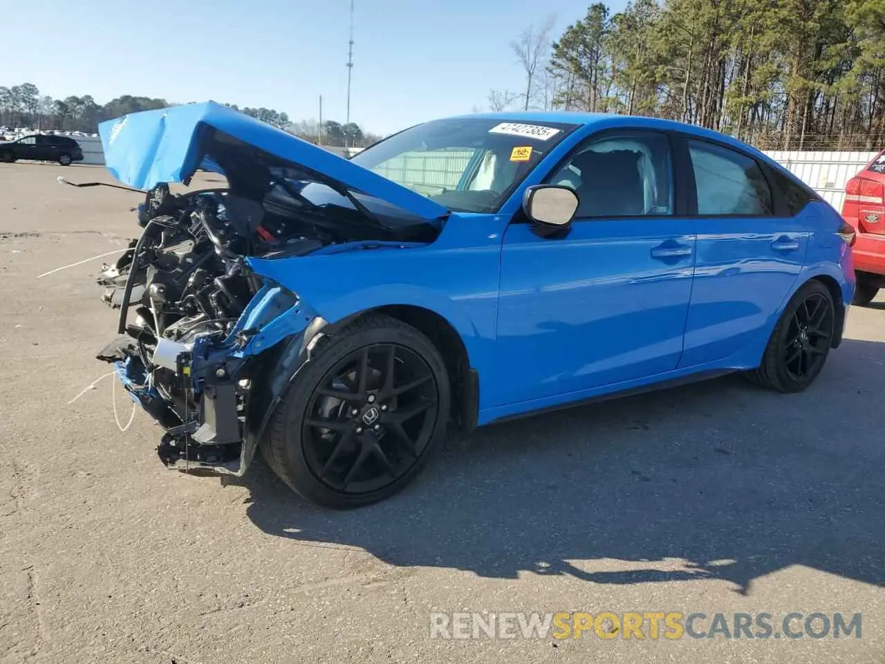 1 Photograph of a damaged car 19XFL2H8XRE025452 HONDA CIVIC 2024