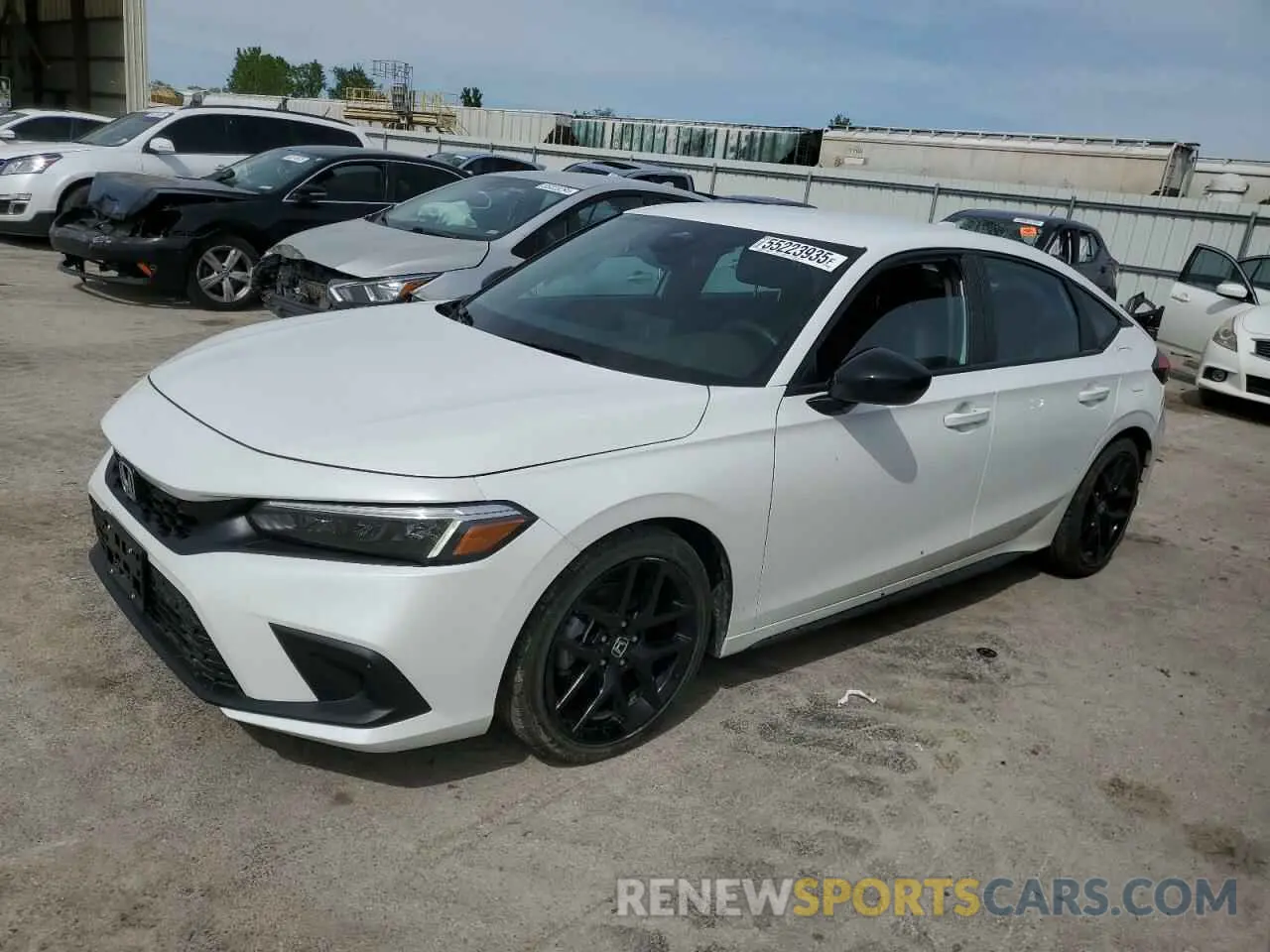 1 Photograph of a damaged car 19XFL2H8XRE030439 HONDA CIVIC 2024