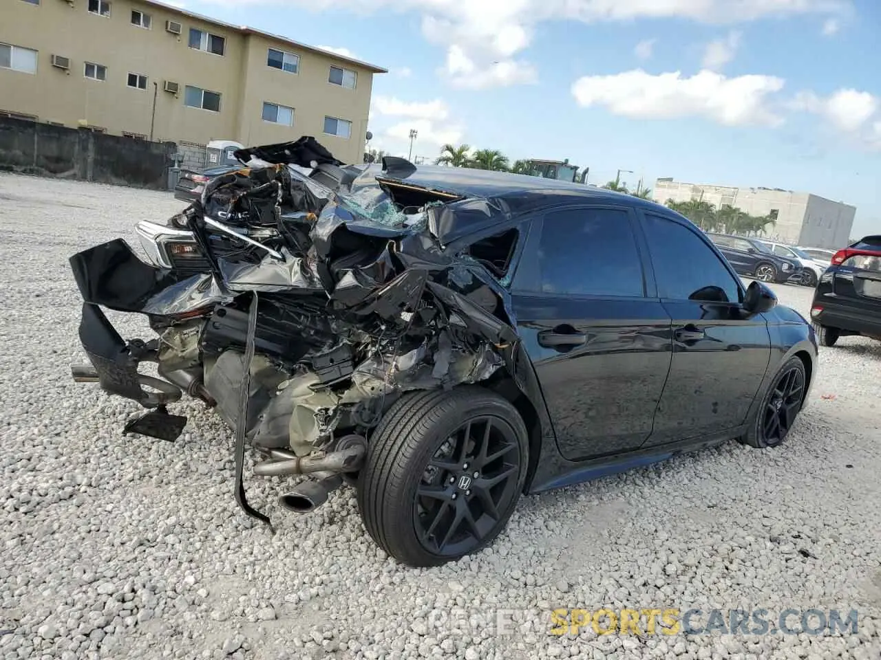 3 Photograph of a damaged car 2HGFE1E50RH471596 HONDA CIVIC 2024