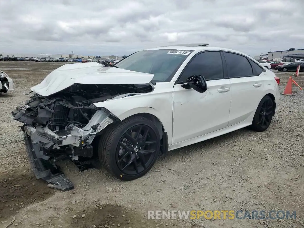 1 Photograph of a damaged car 2HGFE1E52RH472071 HONDA CIVIC 2024