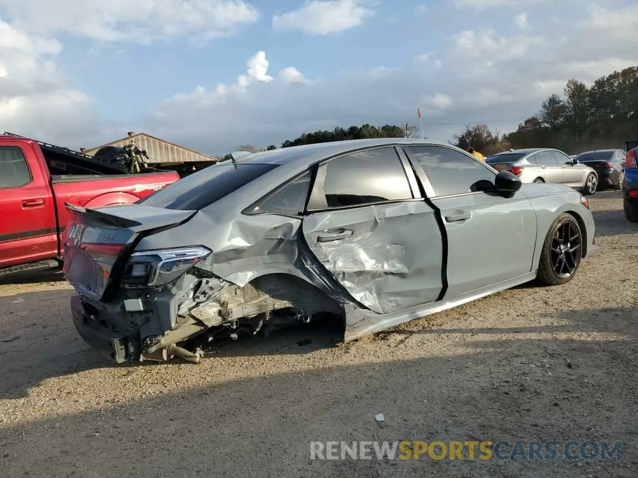 3 Photograph of a damaged car 2HGFE1E54RH470905 HONDA CIVIC 2024