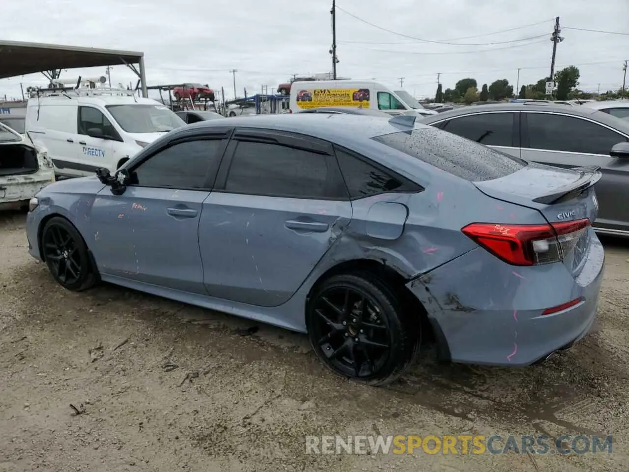 2 Photograph of a damaged car 2HGFE1E57RH473667 HONDA CIVIC 2024