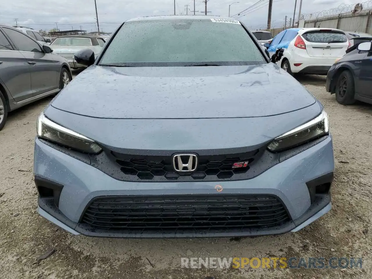 5 Photograph of a damaged car 2HGFE1E57RH473667 HONDA CIVIC 2024