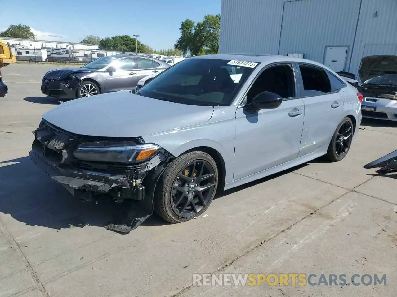 1 Photograph of a damaged car 2HGFE1E59RH471841 HONDA CIVIC 2024