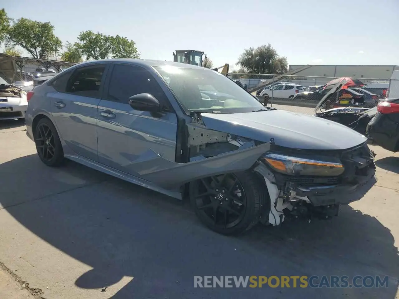 4 Photograph of a damaged car 2HGFE1E59RH471841 HONDA CIVIC 2024
