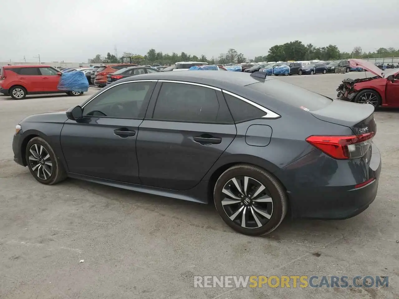 2 Photograph of a damaged car 2HGFE1F70RH302162 HONDA CIVIC 2024