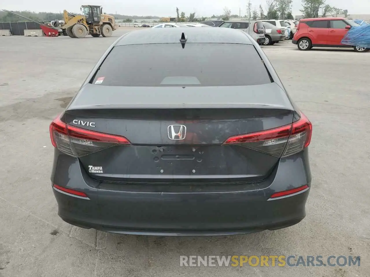 6 Photograph of a damaged car 2HGFE1F70RH302162 HONDA CIVIC 2024