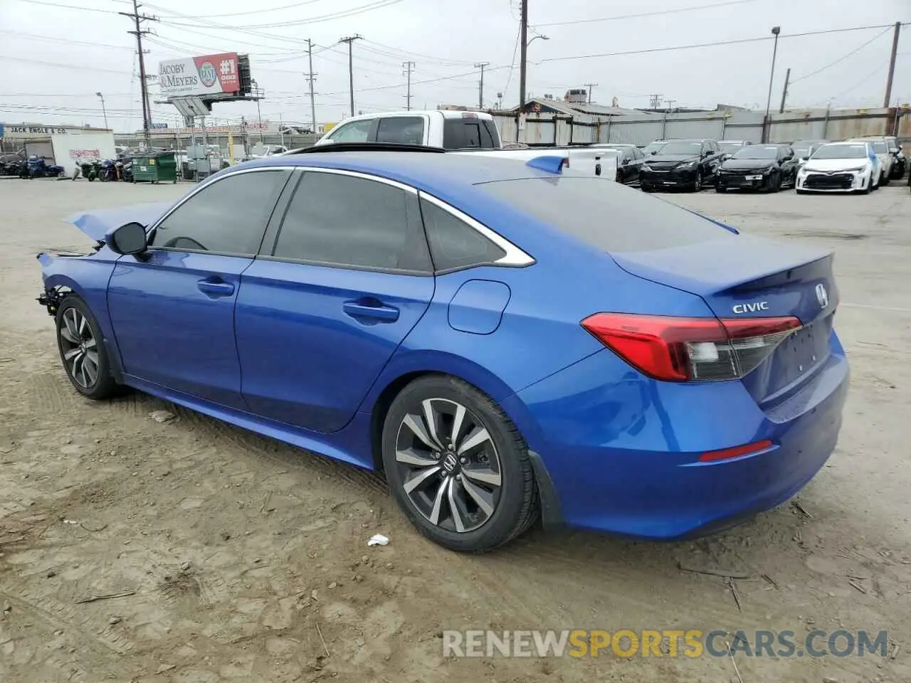 2 Photograph of a damaged car 2HGFE1F70RH307135 HONDA CIVIC 2024