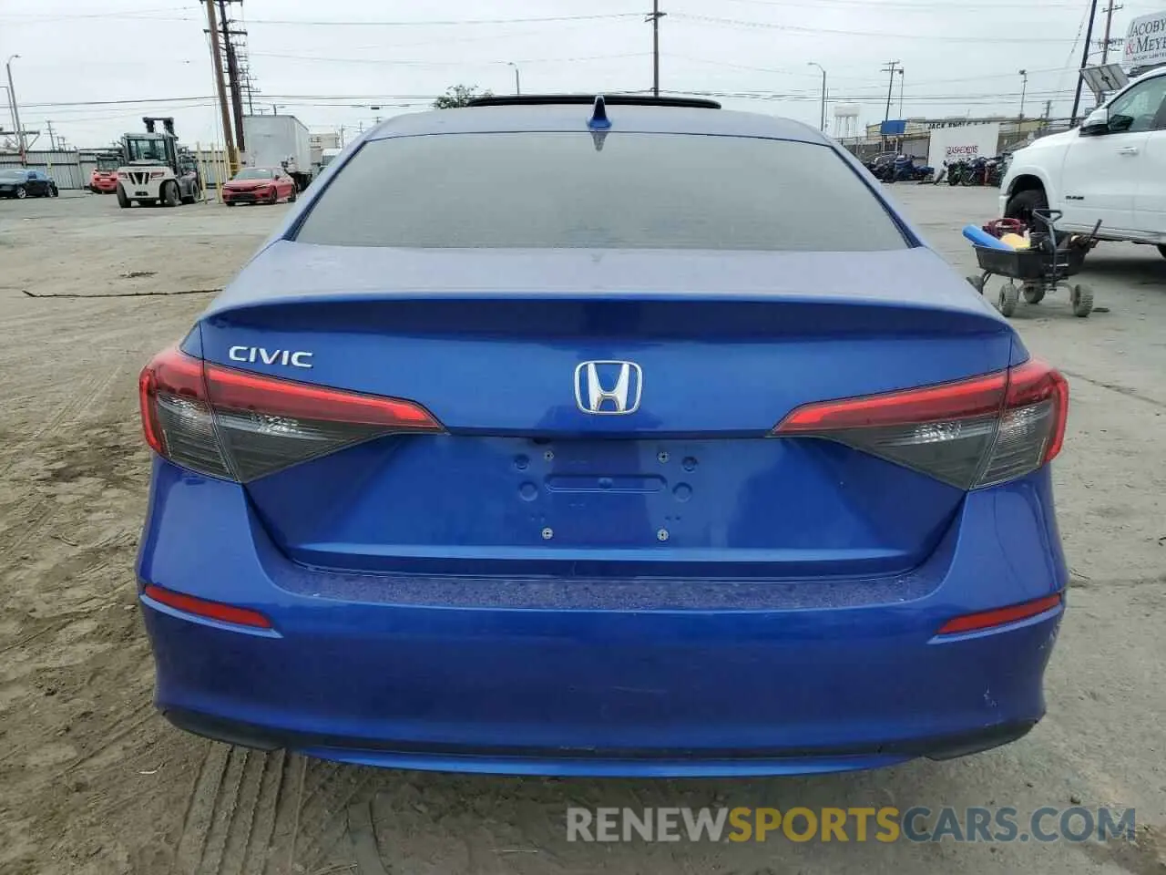 6 Photograph of a damaged car 2HGFE1F70RH307135 HONDA CIVIC 2024