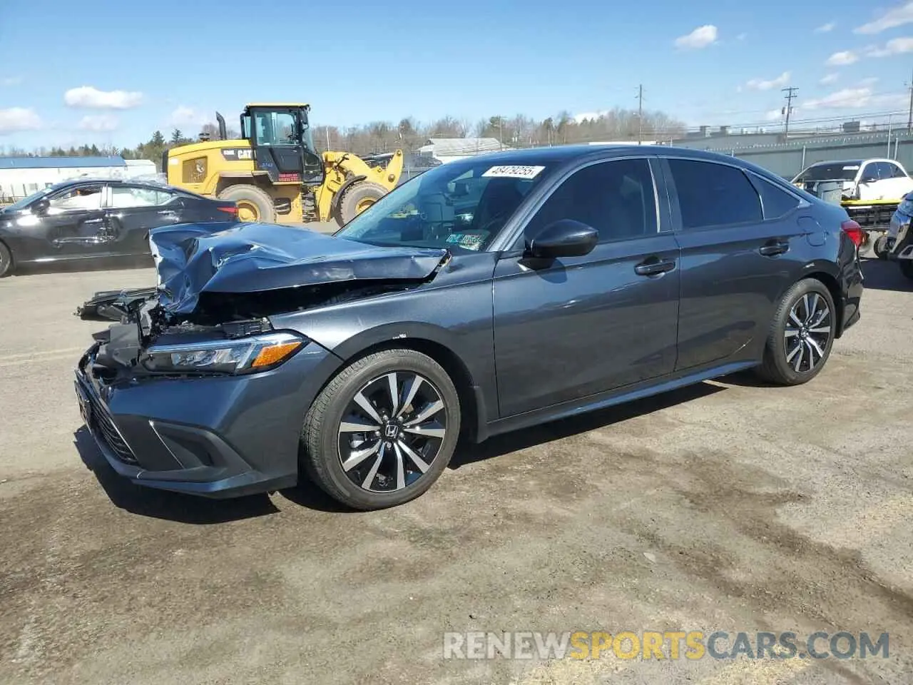 1 Photograph of a damaged car 2HGFE1F70RH311380 HONDA CIVIC 2024