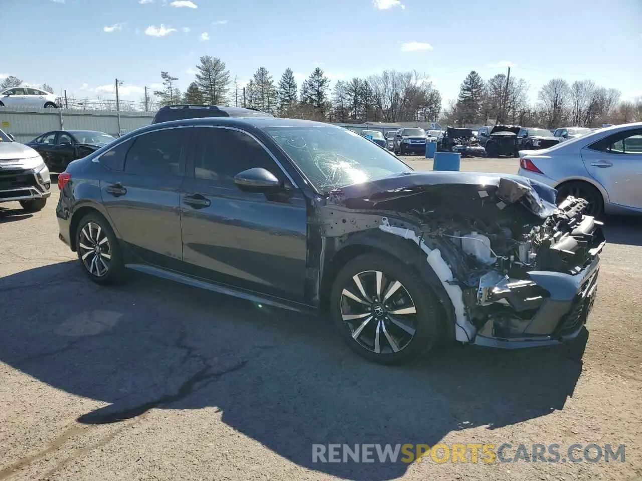 4 Photograph of a damaged car 2HGFE1F70RH311380 HONDA CIVIC 2024