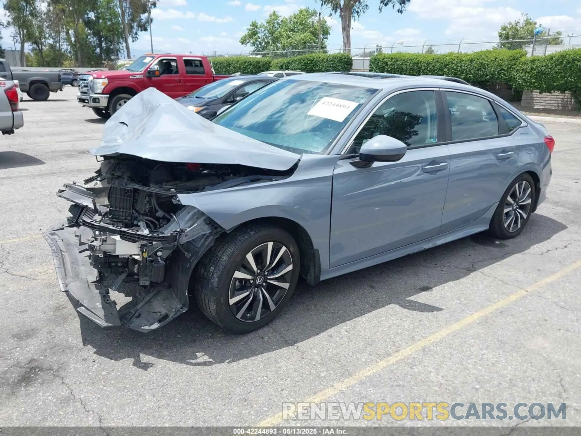 2 Photograph of a damaged car 2HGFE1F70RH316658 HONDA CIVIC 2024