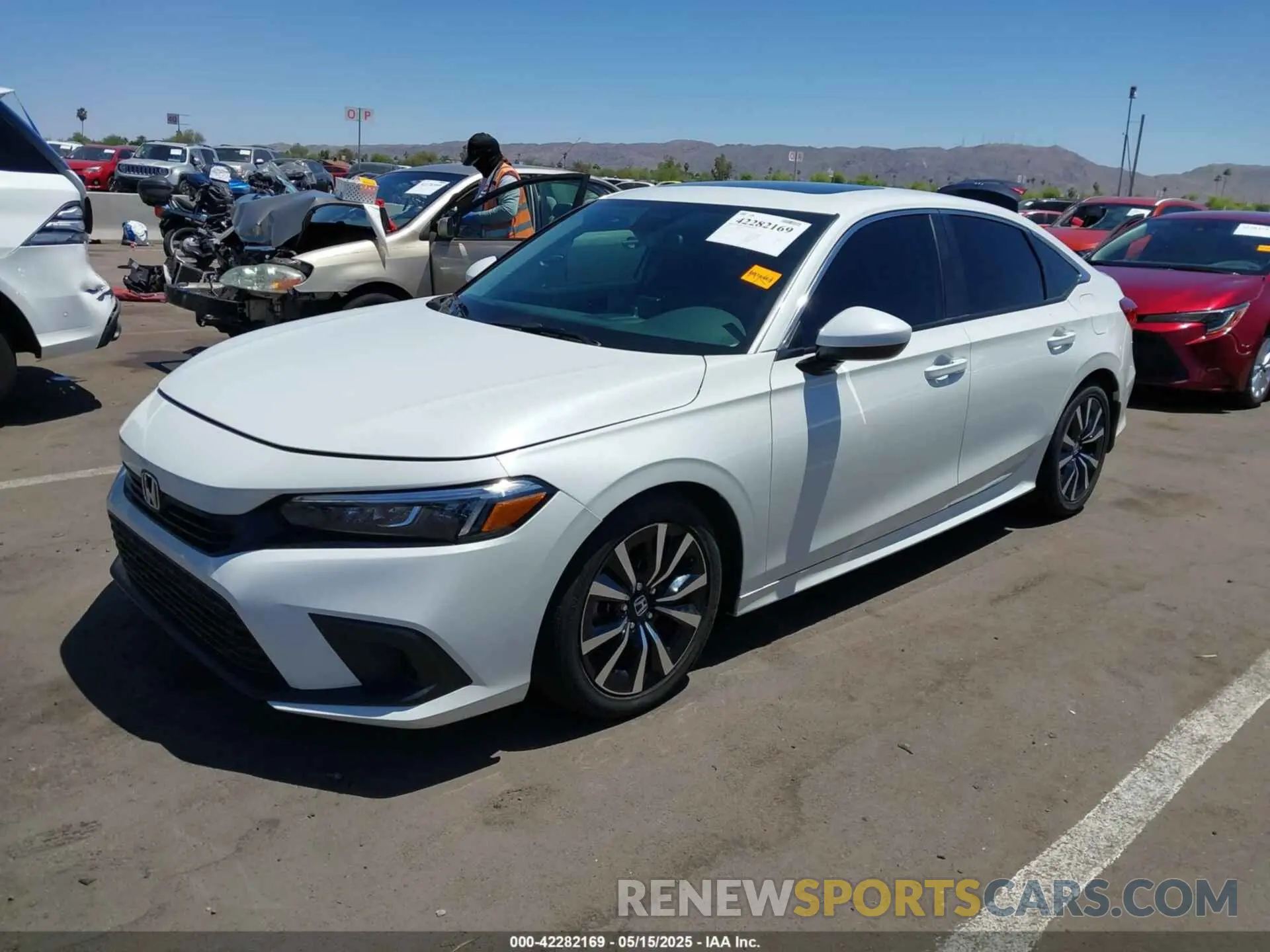 2 Photograph of a damaged car 2HGFE1F70RH320192 HONDA CIVIC 2024