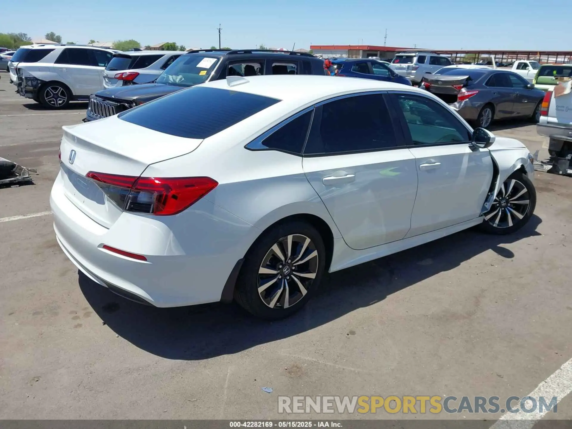 4 Photograph of a damaged car 2HGFE1F70RH320192 HONDA CIVIC 2024