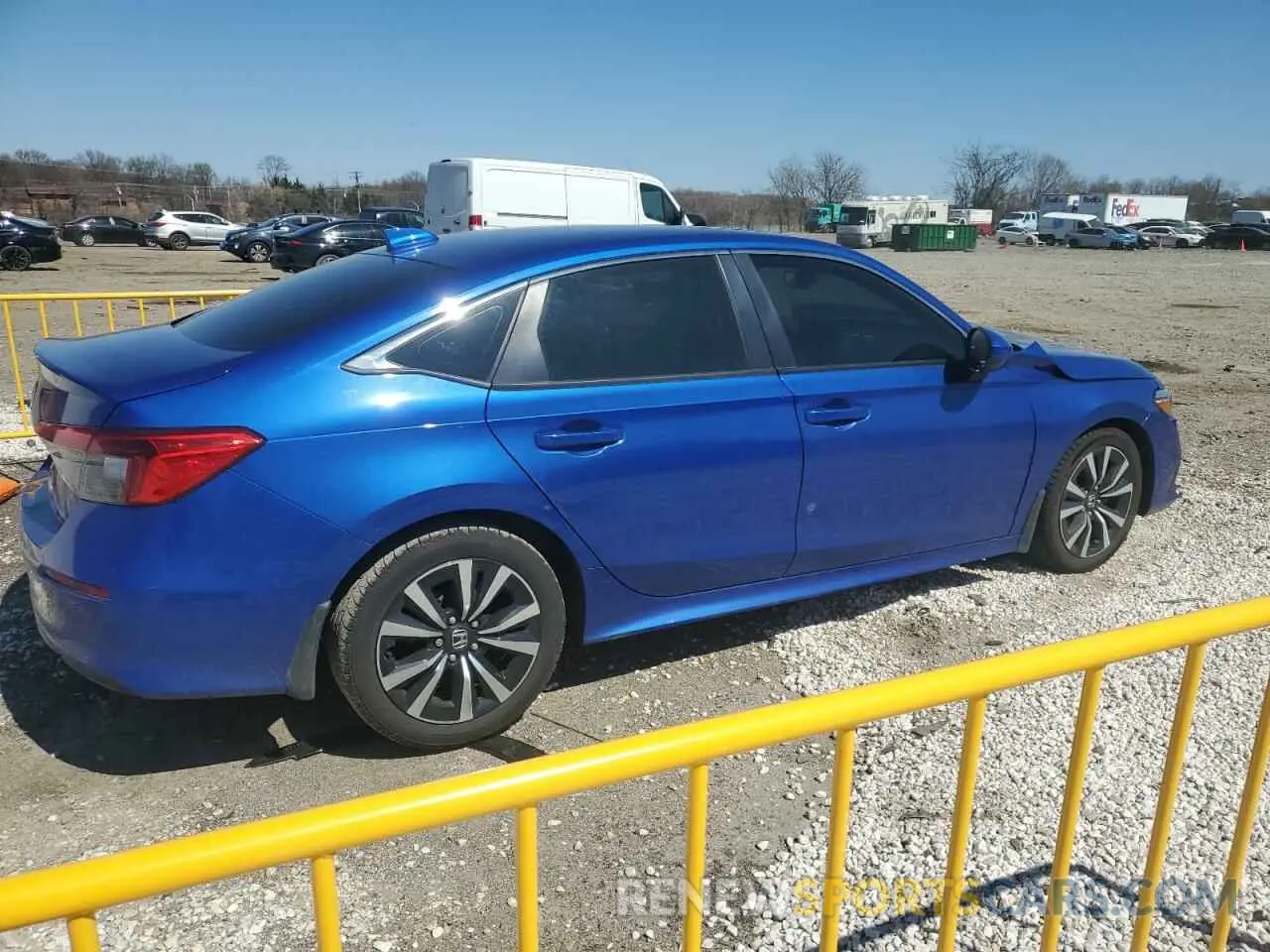 3 Photograph of a damaged car 2HGFE1F70RH321245 HONDA CIVIC 2024