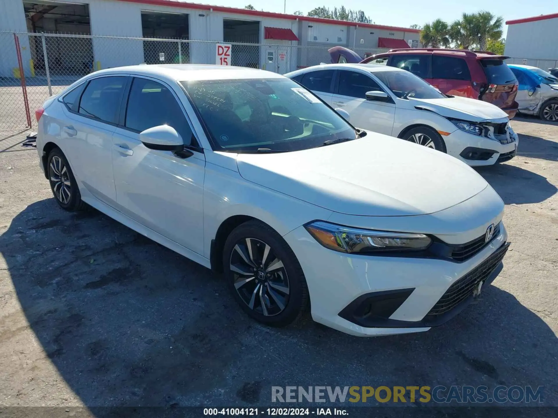1 Photograph of a damaged car 2HGFE1F70RH326686 HONDA CIVIC 2024