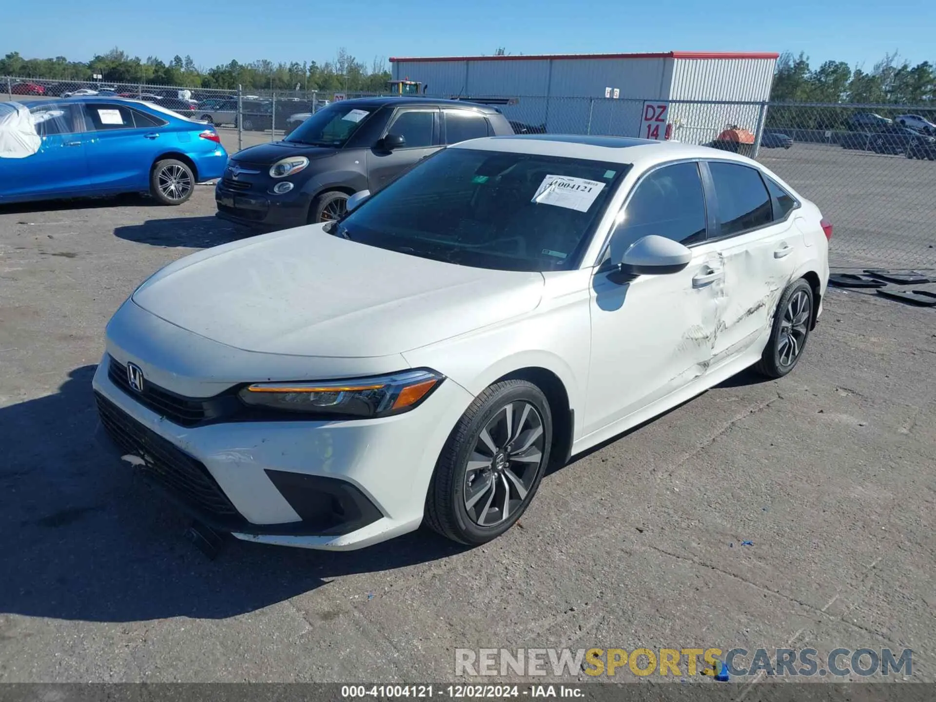 2 Photograph of a damaged car 2HGFE1F70RH326686 HONDA CIVIC 2024