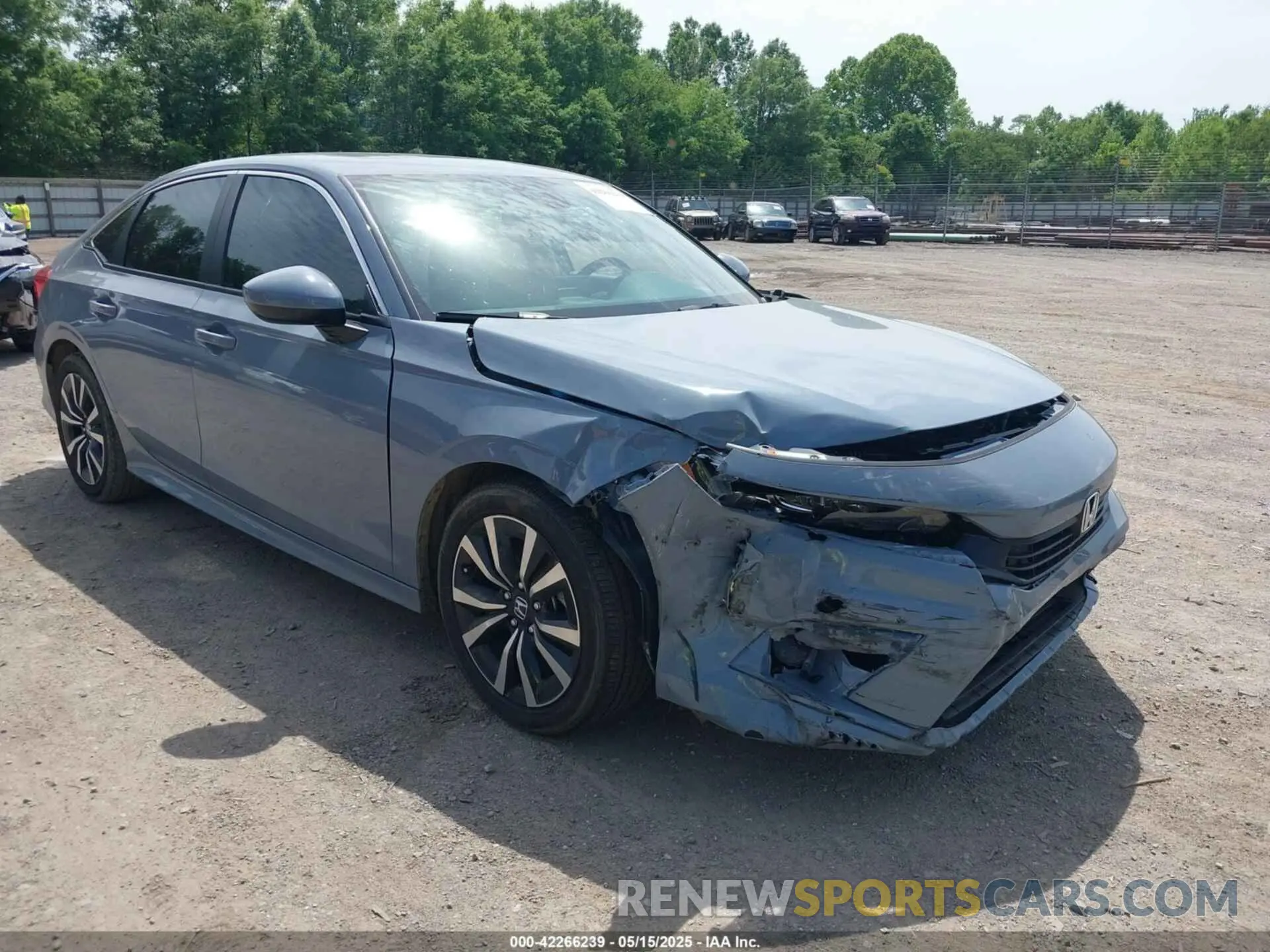 1 Photograph of a damaged car 2HGFE1F70RH337980 HONDA CIVIC 2024